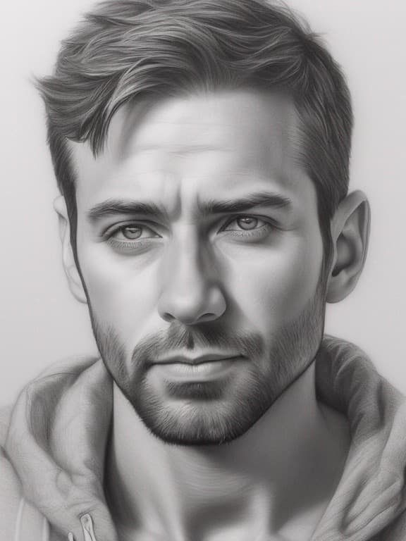 Example pencil portrait